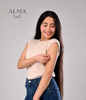 Basic Top Double Layer Sleeveless - BEIGE